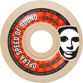 55mm 101a Opera SOS Echo Classic Wheels - White