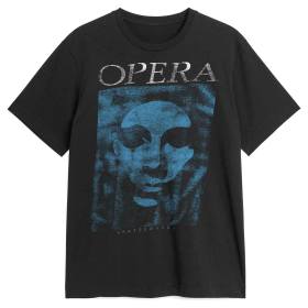 Opera Mask Vintage Premium T-Shirt - Black