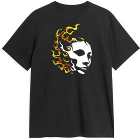 Opera Skateboards Fire Mask T-Shirt - Black