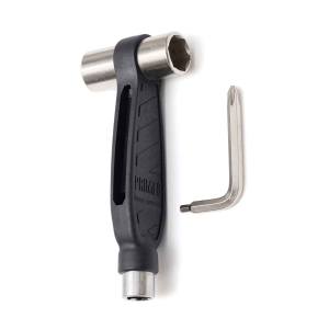 PRIME8 Compact Skateboard Tool - Black/Silver