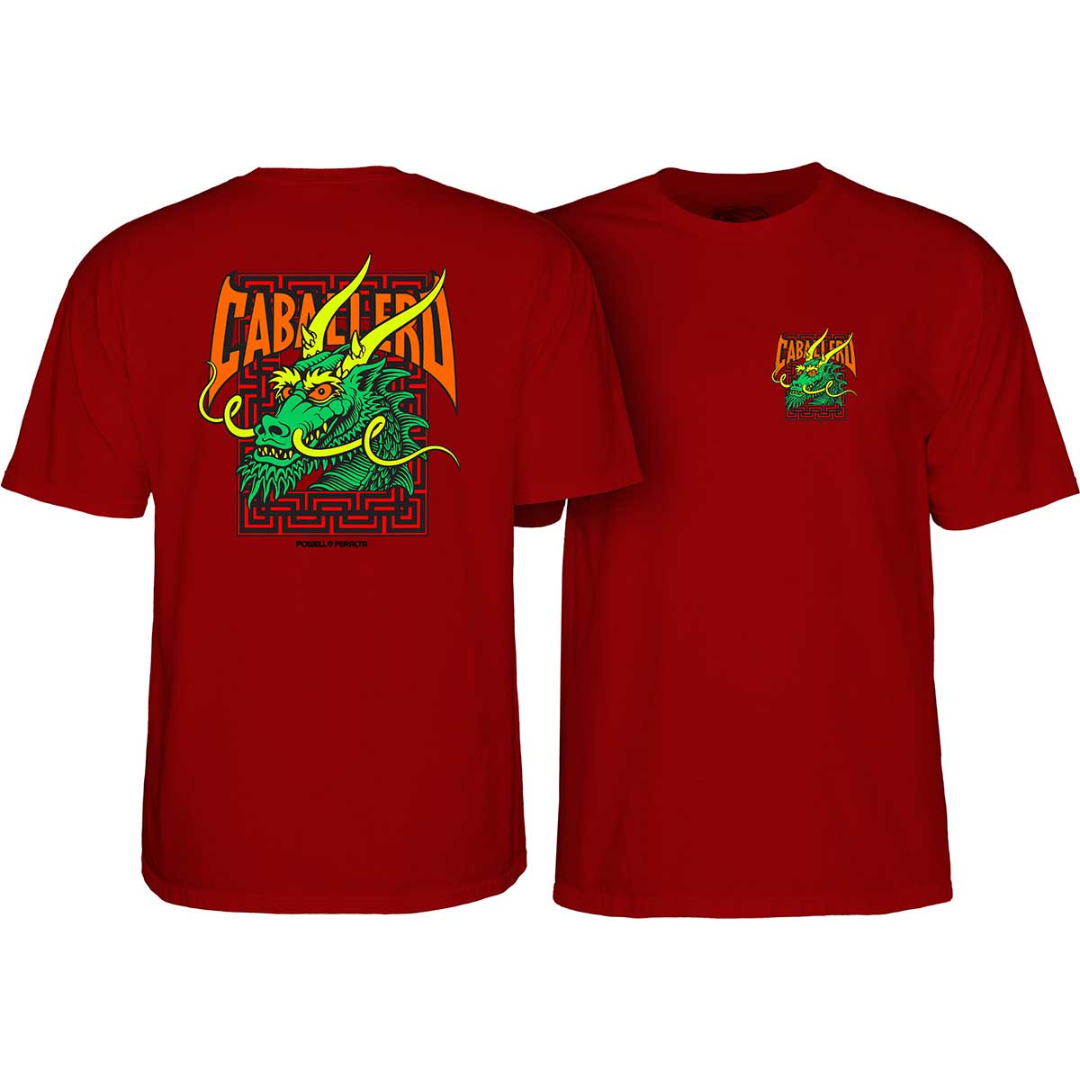 Powell Peralta Caballero Street Dragon T-Shirt - Garnet | SoCal