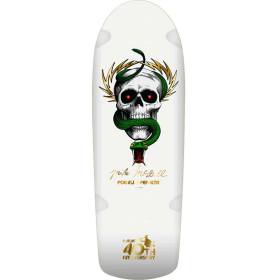 10x30.125 Powell Peralta Mike McGill Skull & Snake McTwist 40th Anniversary Re-Issue Deck - White