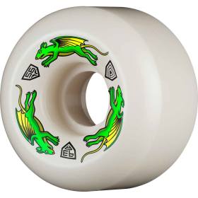 56mm x 36mm 93a Powell Peralta Dragon Formula Nano Rats Wheels - White