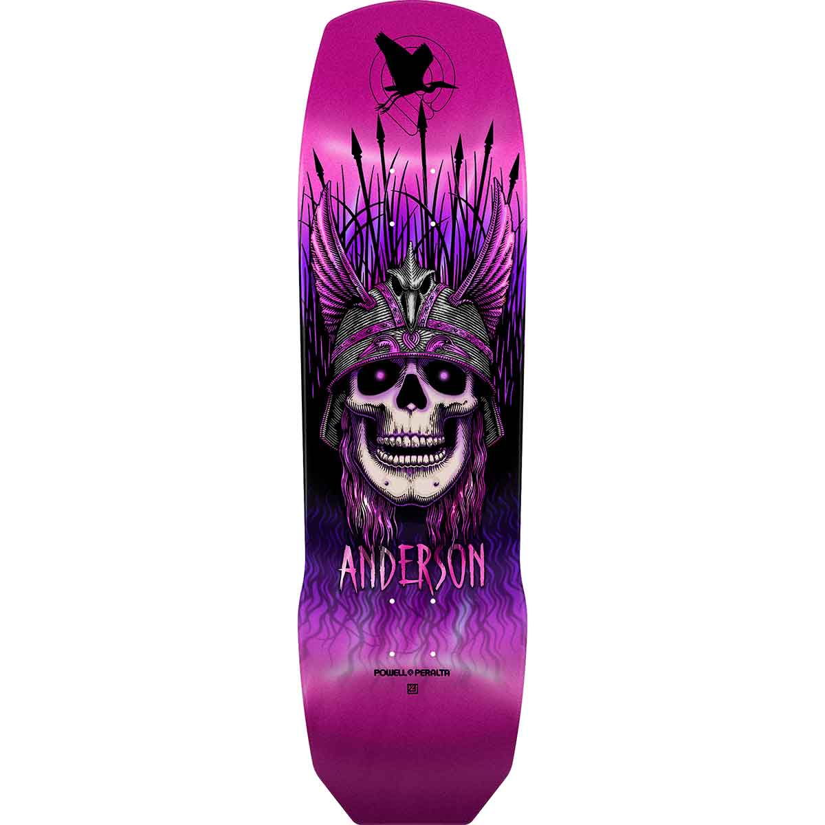 Powell Peralta Andy Anderson Heron Pro Maple Shaped Skateboard