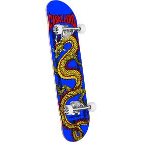 Powell Peralta Cab Chinese Dragon Birch Complete Skateboard - Royal Blue 7.75x31.08