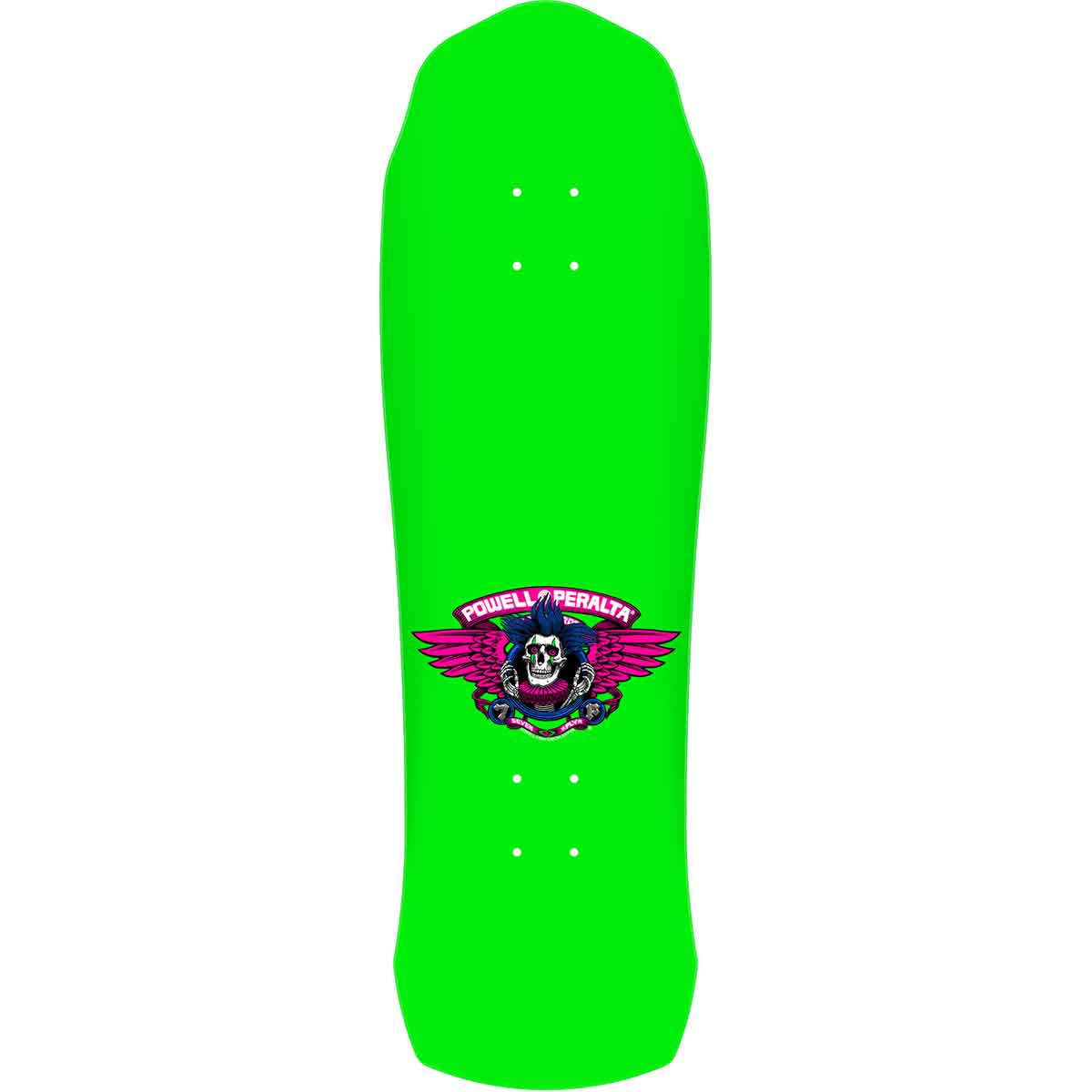 Powell Peralta Chris Hiett Skull 7-Ply Shaped Skateboard Deck