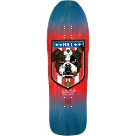 10x31.5 Powell Peralta Frankie Hill Bulldog Re-Issue Deck - Blue/Red Fade - PRE-ORDER