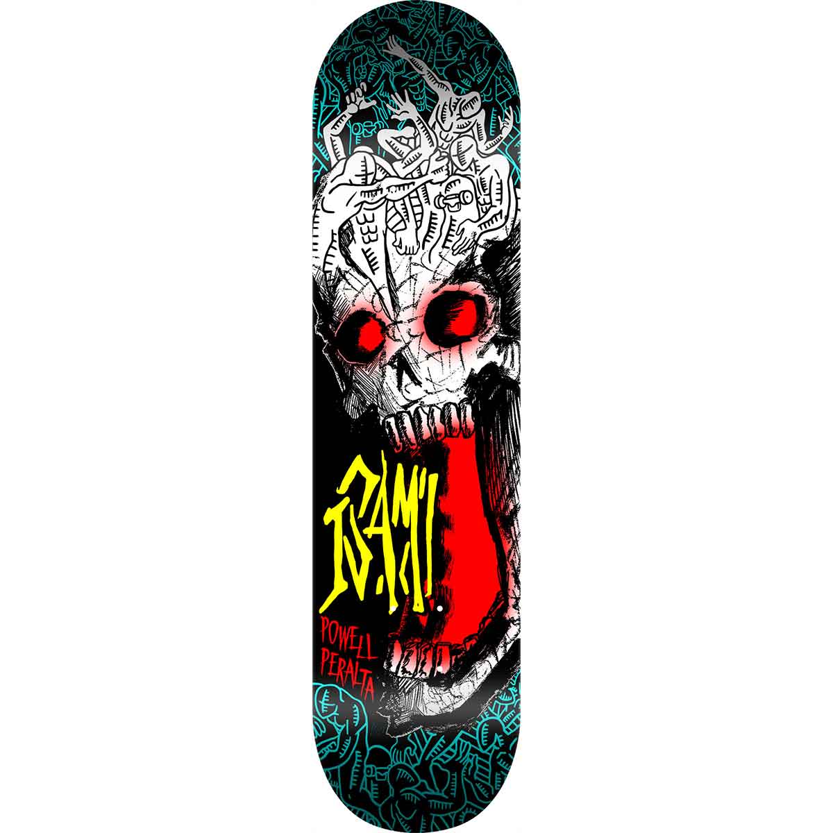 Powell Peralta Isamu Yamamoto Skull Pro Freestyle Skateboard