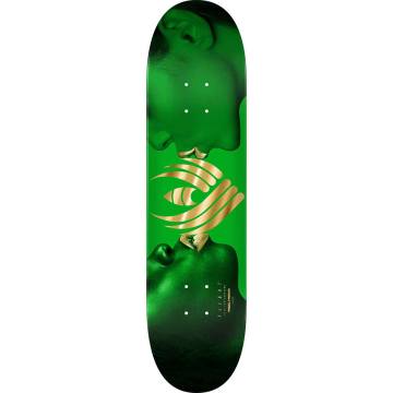Powell Peralta Kiss Flight K26 Skateboard Deck - Green/Gold Foil