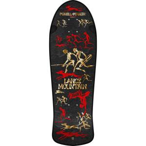 9.9x30.67 Powell Peralta Lance Mountain Bones Brigade Series 16 Re-Issue Deck - Black