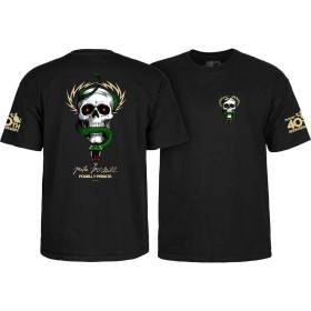Powell Peralta Mike McGill Skull & Snake 40th Anniversary T-Shirt - Black