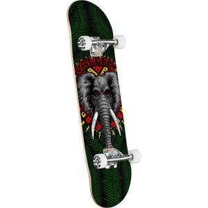 Powell Peralta Mike Vallely Elephant Birch Complete Skateboard - Green 7.5x30.7
