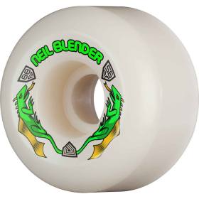 56mm x 40mm 88a Powell Peralta Neil Blender Dragon Formula Wheels - White