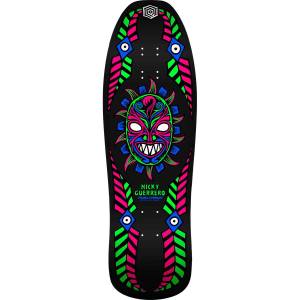 10x31.75 Powell Peralta Nicky Guerrero Mask Re-Issue Deck - Blacklight - PRE-ORDER