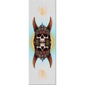 10.5x33 Powell Peralta Premium Printed Clear Griptape - Andy Anderson Skull Egg