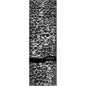 10.5x33 Powell Peralta Premium Printed Clear Griptape - Color Me Skullz