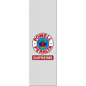 10.5x33 Powell Peralta Premium Printed Clear Griptape - Supreme