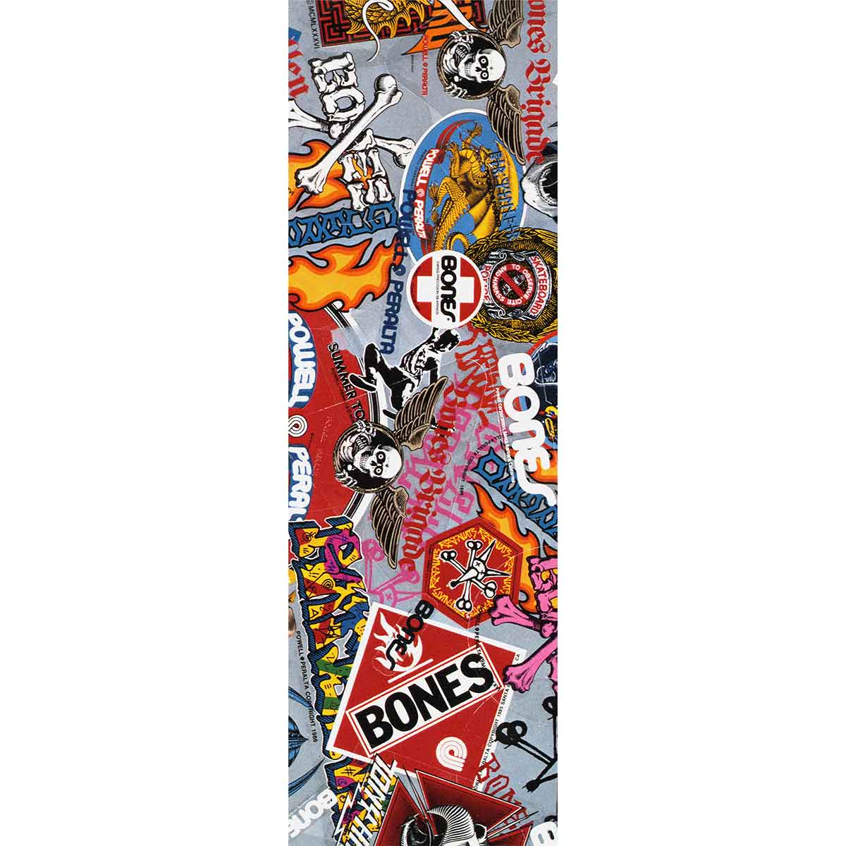 Powell Peralta Premium Printed Skateboard Griptape Collage