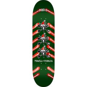 8.75x32.95 Powell Peralta Rat Bones Holiday 25 Deck - Green/Red Foil