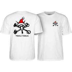 Powell Peralta Rat Bones Holiday 25 T-Shirt - White