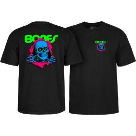 Powell Peralta Ripper Blacklight T-Shirt - Black