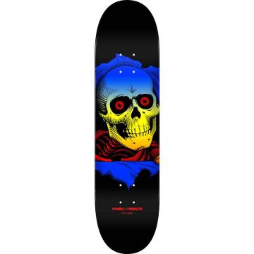 Powell Peralta Skull & Sword Yellow Fade Skateboard Deck - 9x32.95