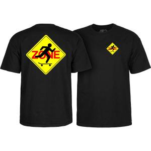 Powell Peralta Skate Zone T-Shirt - Black