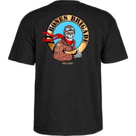 Powell Peralta Bones Brigade Ripper Pilot T-Shirt - Black - Pre-Order