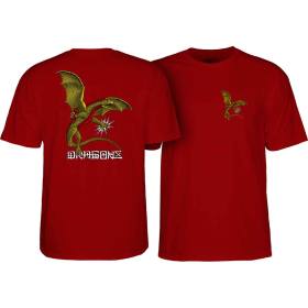 Powell Peralta Dragons T-Shirt - Garnet