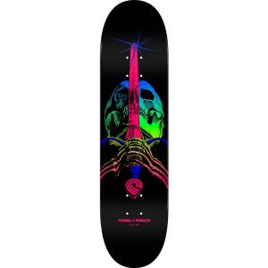 8.25x31.95 Powell Peralta Skull & Sword Green Fade Deck
