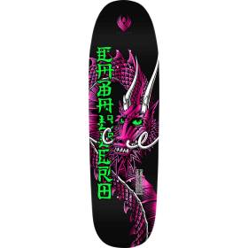 9.26x31.95 Powell Peralta Steve Caballero Ban This 6 Pro Flight Shaped 192 Deck - Black/Pink Foil