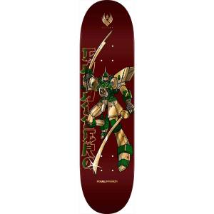 8.25x31.95 Powell Peralta Steve Caballero Gundam Flight 243 Deck - Burgundy/Gold Foil
