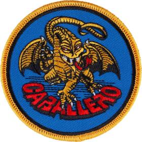 Powell Peralta Steve Caballero Original Dragon Patch - Red 3.5"