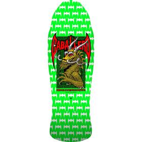 9.625x29.75 Powell Peralta Cab Street Re-Issue Deck - Green/White PRE-ORDER