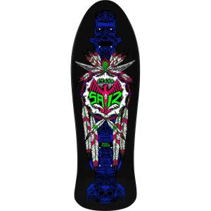 10x30.81 Powell Peralta Steve Saiz Totem Re-Issue Deck - Blacklight