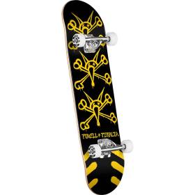 Powell Peralta Vato Rats Birch Complete Skateboard - Black/Yellow 8x31.45