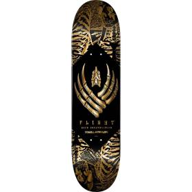 8.63x32.2 Powell Peralta Skeleton Flight 244W Deck - Gold Foil