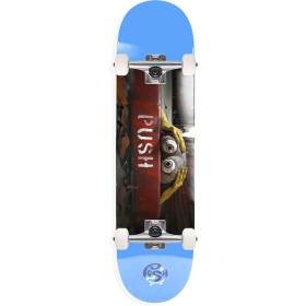 Push Curbie 1st Push Mini Complete Skateboard - Light Blue 7x29