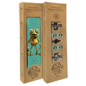 Push Frogster 1st Push InComplete Skateboard - Teal 7.75x31.1
