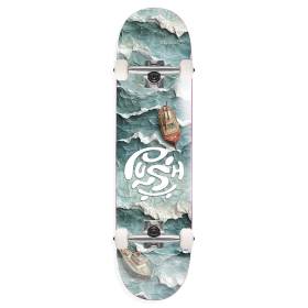 Push Ocean Blue 1st Push Mini Complete Skateboard - Blue 7x29