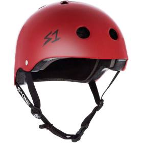 S1 Lifer Helmet - Matte Blood Red