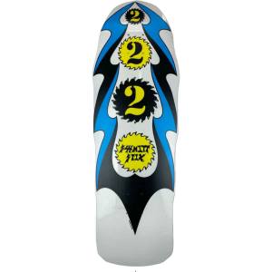 10x31.75 Schmitt Stix Ripsaw 2 Re-Issue Deck - White Dip