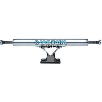 Slappy ST1 Hollow Wide Boys Skateboard Trucks - Silver/Black 11