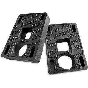 1/2" Hard Slappy Trucks Big Blocks Risers - Black