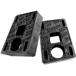 3/4" Hard Slappy Trucks Big Blocks Risers - Black