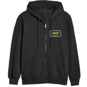 Slappy Trucks Throwback Zip-Up Hoodie - Black