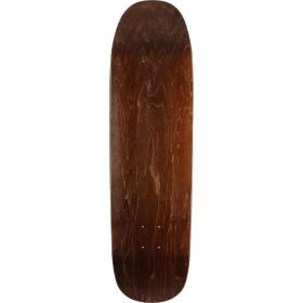 8.375x31.875 SoCal Blank Shovel Nose Shaped Deck - Brown Stain