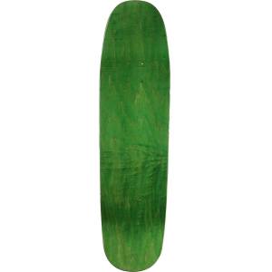 8.5x32 SoCal Blank Shovel Nose Shaped Deck - Green Stain