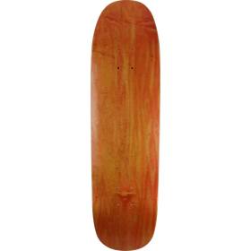 8.375x31.875 SoCal Blank Shovel Nose Shaped Deck - Orange Stain