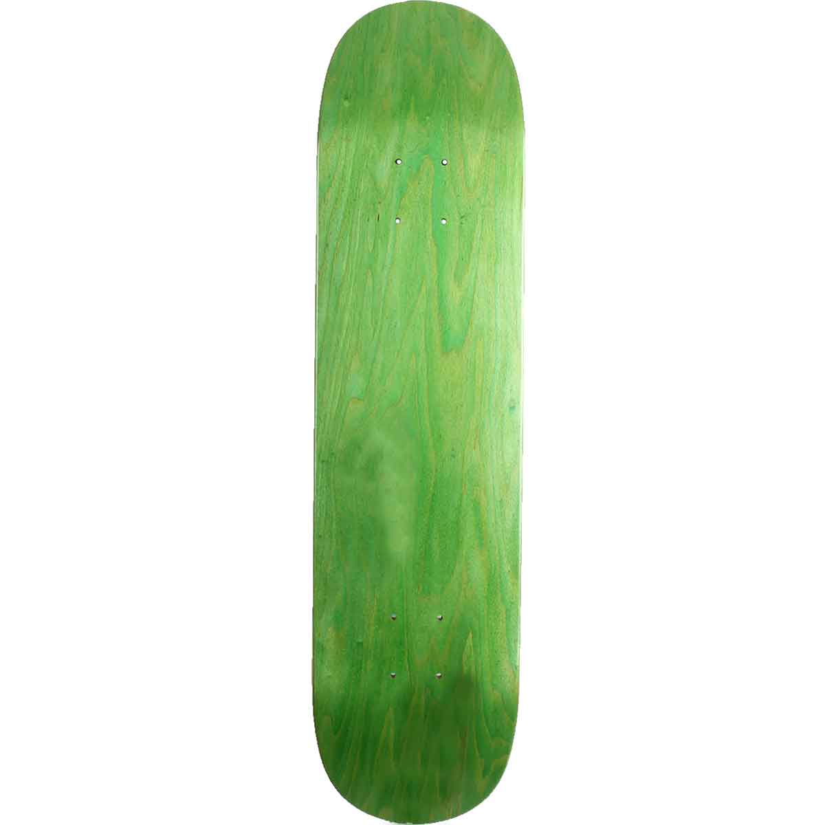 SoCal Blank Mini Skateboard Deck - Green Stain 7.25x28.75 | SoCal